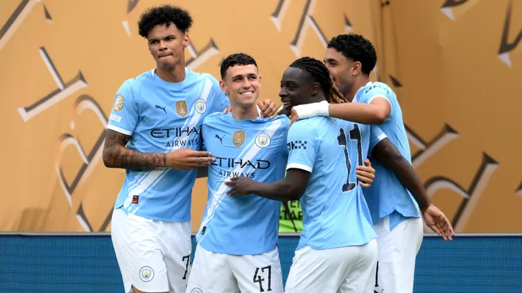 Phil Foden anotó un tanto en la victoria del Manchester City por 2-0 ante el Wydad AC.