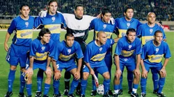 El equipo titular de Boca en la final de la Copa Intercontinental 2001 ante Bayern Múnich.