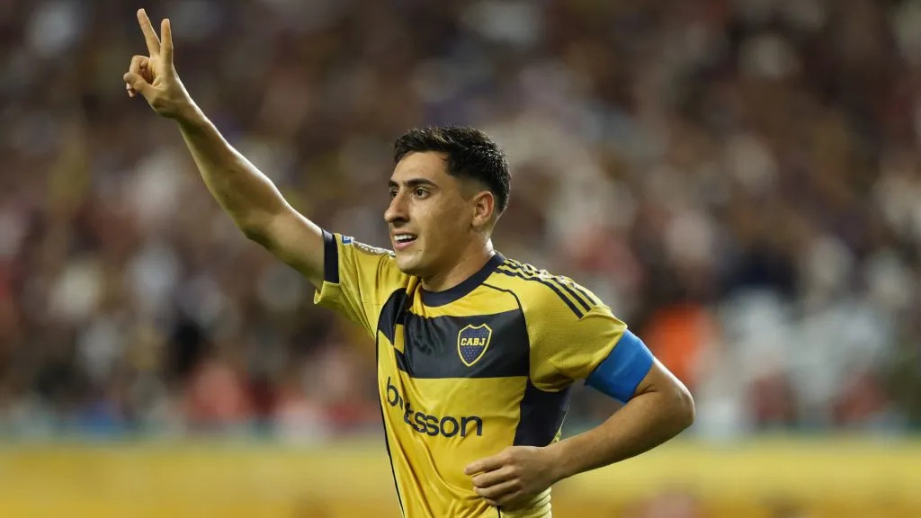 Miguel Merentiel, autor del gol de Boca ante Bayern Múnich en el Mundial de Clubes. (Getty Images)