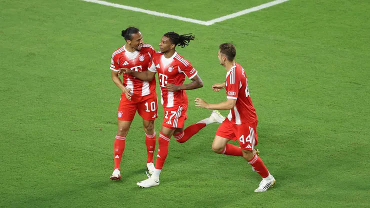Los jugadores de Bayern Múnich en el encuentro ante Boca por el Mundial de Clubes. (Getty Images)