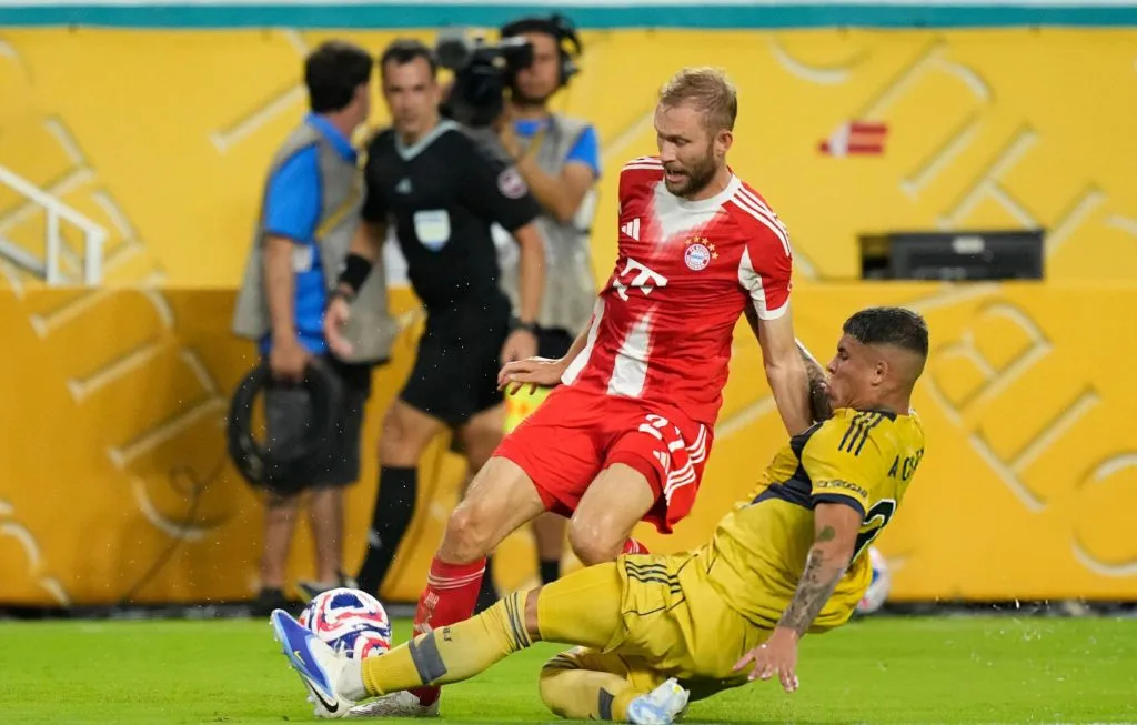 Ayton Costa fue una de las figuras de Boca vs. Benfica y Bayern Múnich.