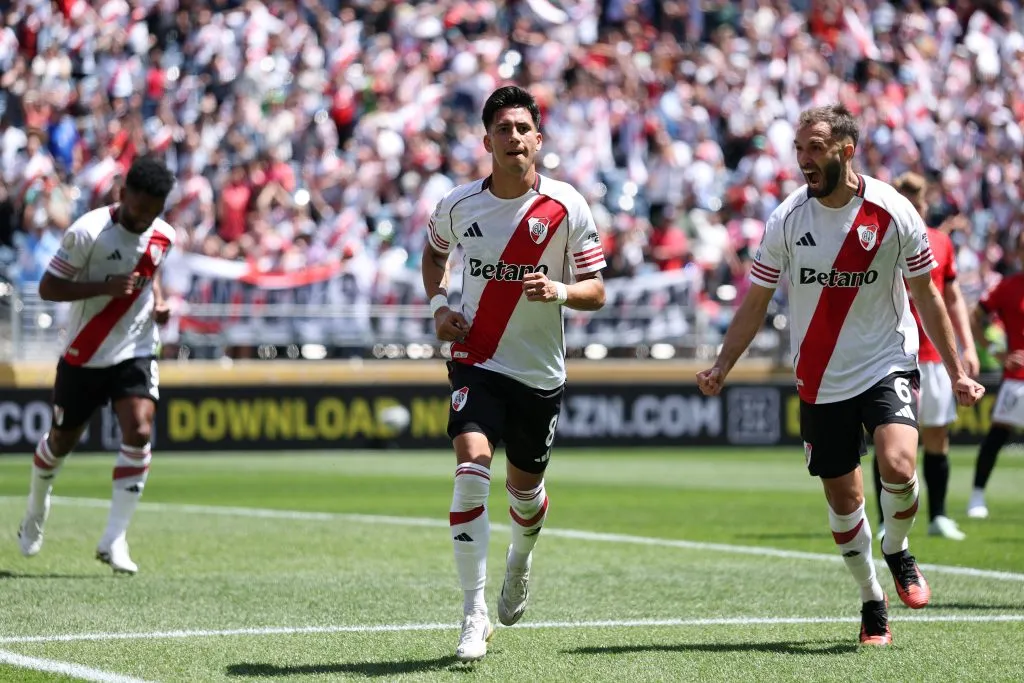 Maxi Meza se disputa con Miguel Borja un lugar en el ataque para acompañar a Facundo Colidio.