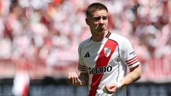 Franco Mastantuono en su paso por RIver.