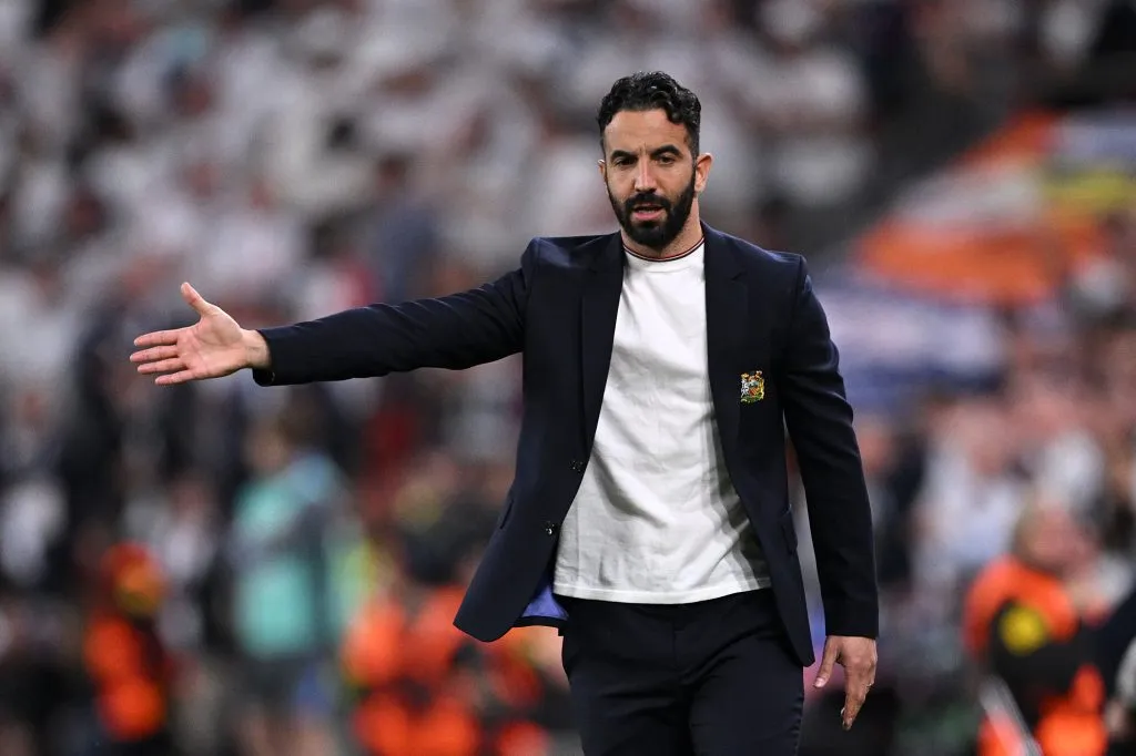 Rúben Amorim, entrenador portugués de Manchester United.