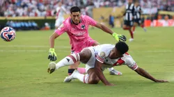 Esteban Andrada se refirió al empate que los Rayados de Monterrey consiguieron con River en el Rose Bowl de Los Angeles.
