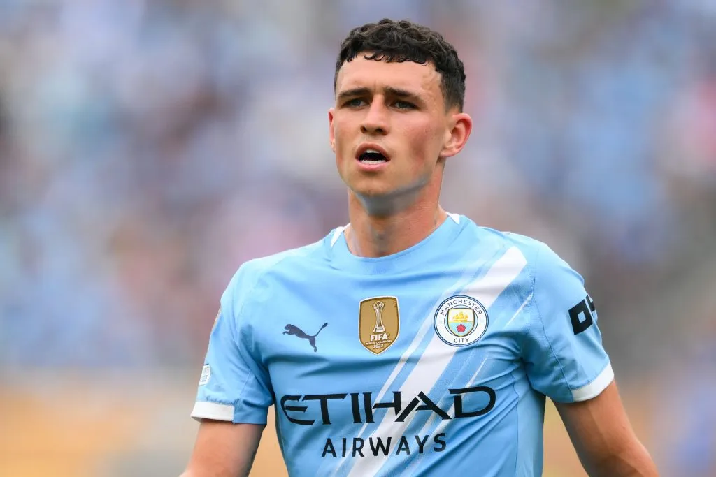 Phil Foden, una de las figuras del City. (Foto: Getty).