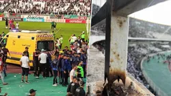 Tragedia en el mundo del fútbol: 3 hinchas murieron y 70 resultaron heridos tras caer de la tribuna de un estadio