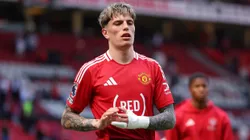 Garnacho subió una foto con la camiseta de otro equipo y los hinchas de Manchester United estallaron