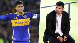 El Kun Aguero defendió a Marcos Rojo ante los rumores que indican que rescindirá su contrato con Boca.