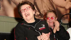 Billie Jean King y Elton John, uno de sus grandes amigos
