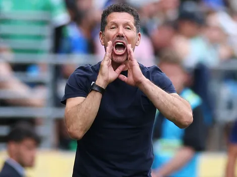 La furia de Simeone con el árbitro durante la eliminación de Atlético Madrid: "Sos un caradura"