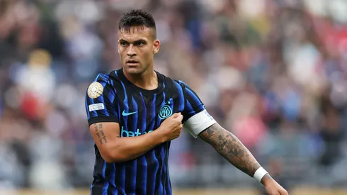 Lautaro Martínez, delantero argentino de Inter de Milán.