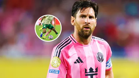 Lionel Messi, el ídolo de la figura del Palmeiras