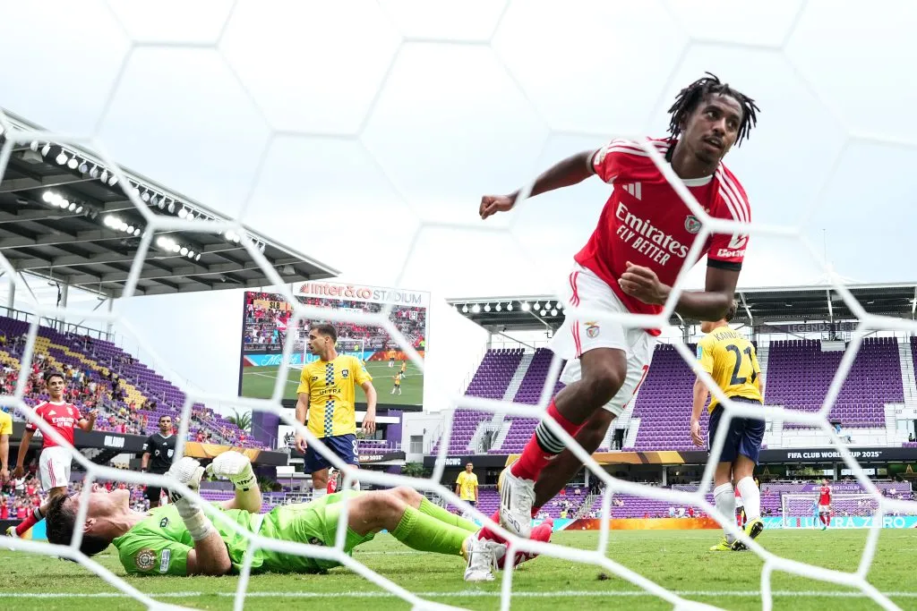 Benfica goleó 6 a 0 a Auckland City por la segunda fecha del Grupo C del Mundial de Clubes. (Foto: Getty).