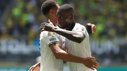 Guirassy festeja su gol con Borussia Dortmund en la segunda fecha del Mundial de Clubes.
