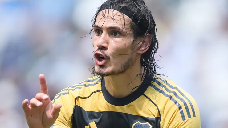 Edinson Cavani, delantero de Boca.