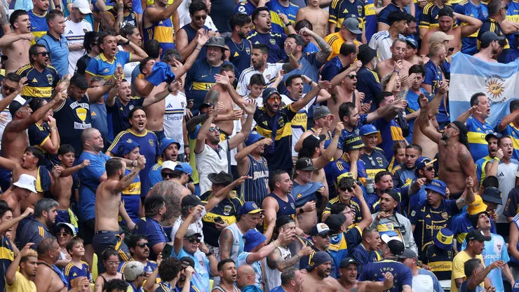 Los hinchas de Boca en Nashville.