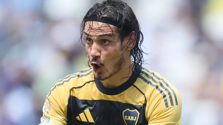 Edinson Cavani, delantero de Boca.