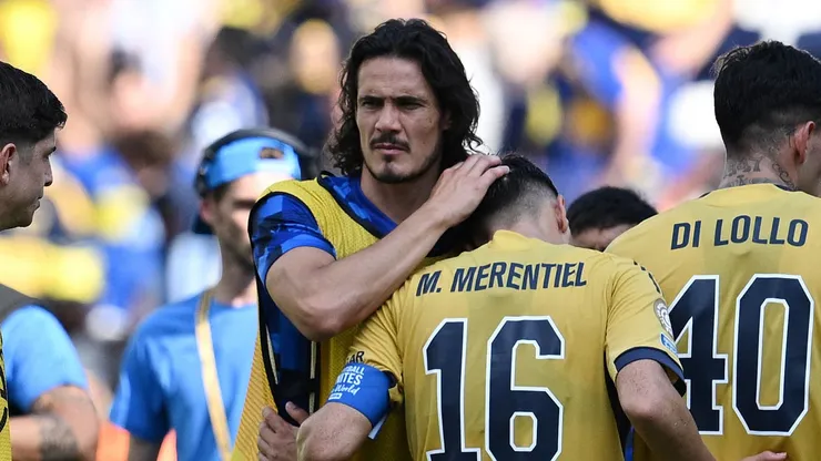 Edinson Cavani en el Mundial de Clubes.