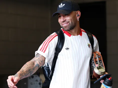 ¿Con chicana a Boca? Otamendi y Prestianni celebraron el pase de Benfica a octavos del Mundial de Clubes