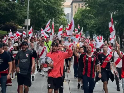 En Seattle, los hinchas de River inventaron una canción contra Boca tras el empate con Auckland City: “Creatividad pura”