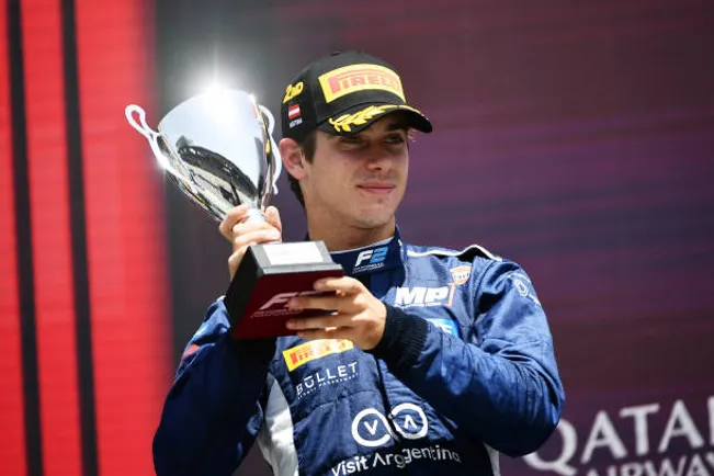 En 2024 se subió al podio, aún corriendo en Fórmula 2.