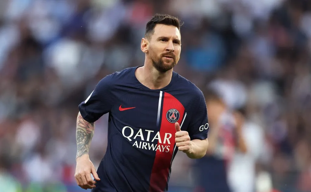 Lionel Messi durante su estadía en Paris Saint-Germain. (Getty Images)