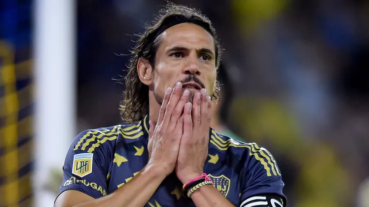 Edinson Cavani, delantero de Boca.
