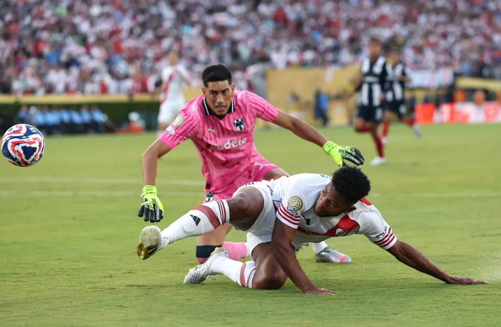 Borja tuvo dos chances claras contra Monterrey. (Foto: Getty).