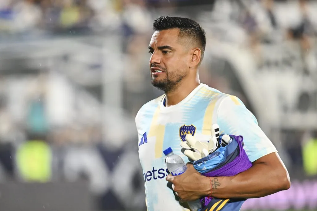 Sergio Romero, arquero de Boca juniors que interesa en Peñarol. (Getty Images)