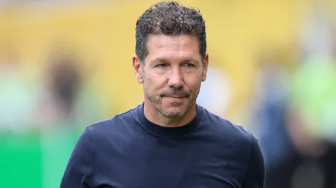 Diego Simeone, entrenador argentino de Atlético de Madrid.