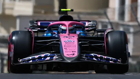 Franco Colapinto en su Alpine.