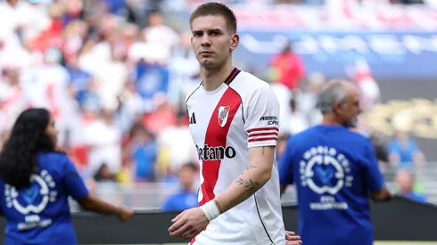 Franco Mastantuono en su paso por River.