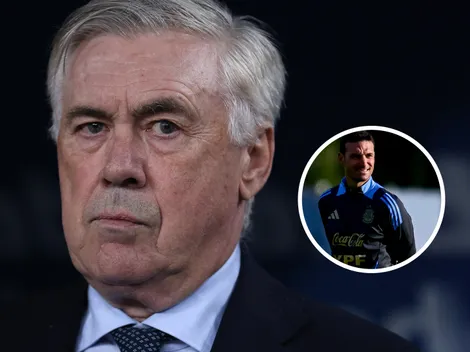 Con una palabra, Carlo Ancelotti reveló lo que piensa de Lionel Scaloni y la Selección Argentina