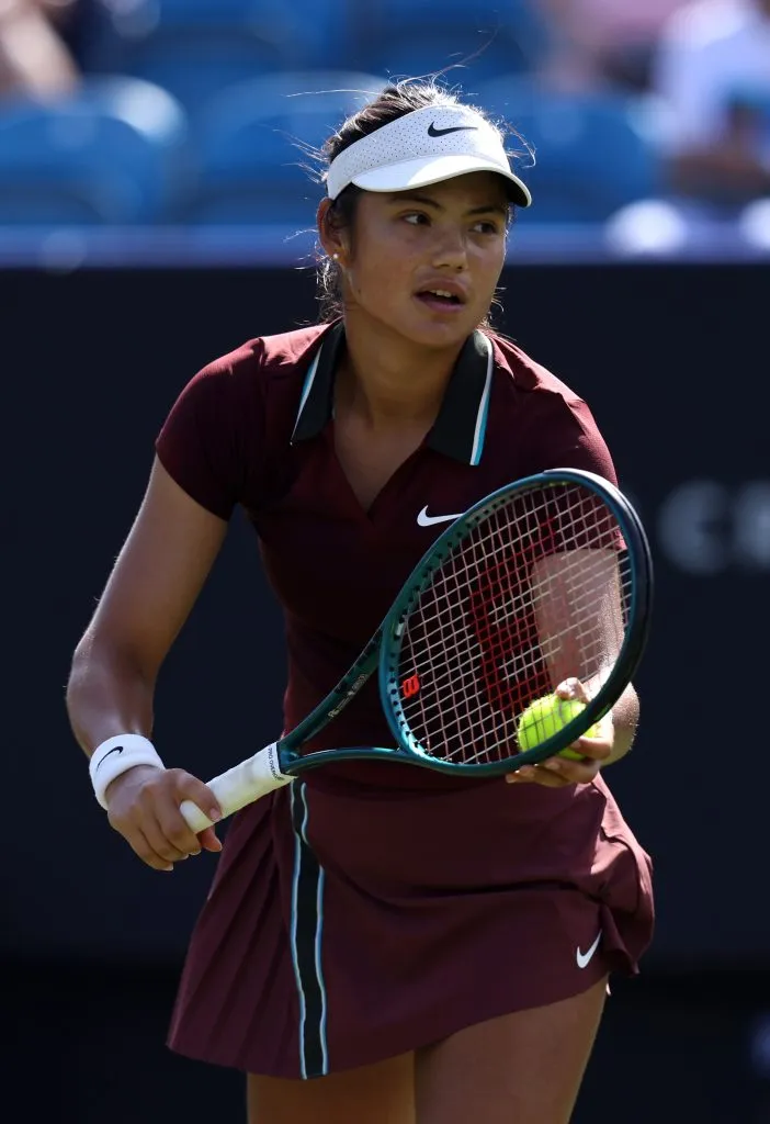 Emma Raducanu tuvo su mejor ranking en julio de 2022, fue la número 10 del mundo. (Foto: Getty).