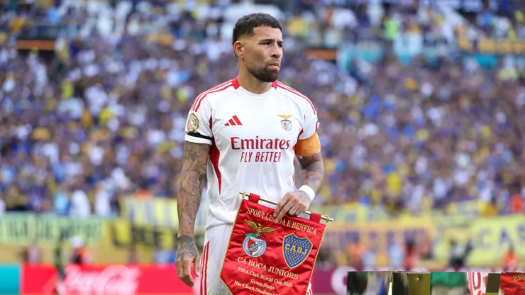 Nicolás Otamendi en la previa del encuentro entre Benfica y Boca Juniors por el Mundial de Clubes. (Getty Images)