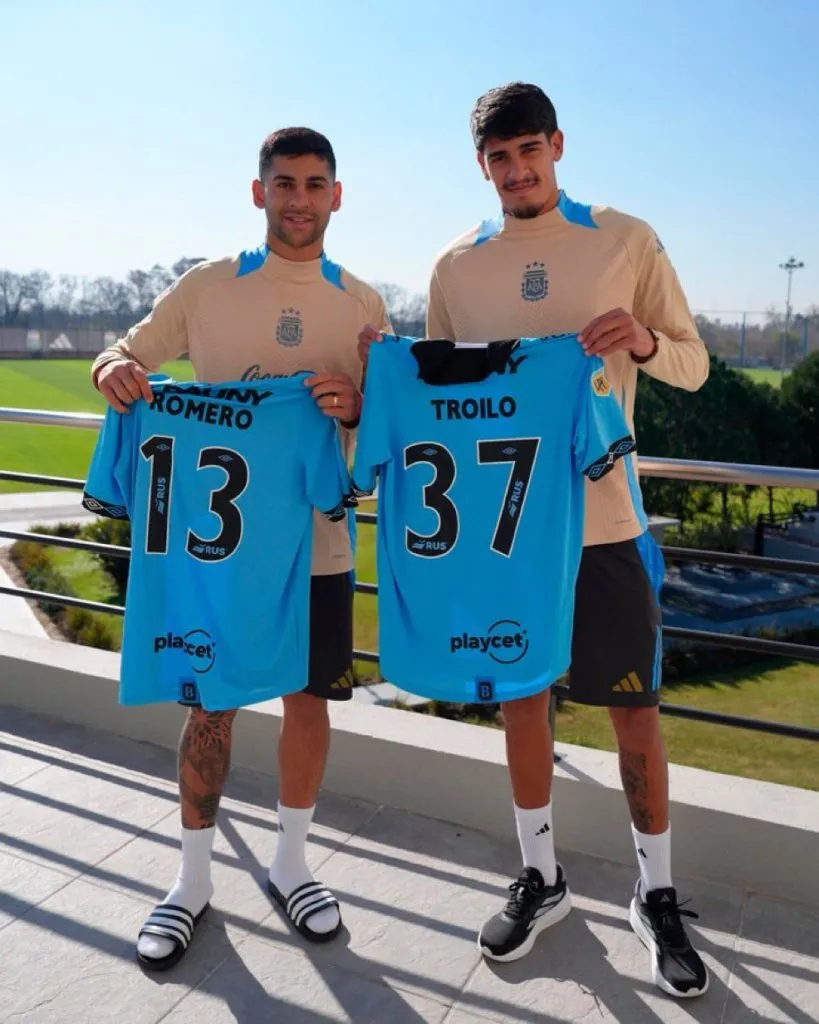 Romero y Troilo compartieron convocatoria a inicios de mes.
