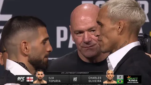 Topuria y Oliveira, en una de las peleas más esperadas del año.