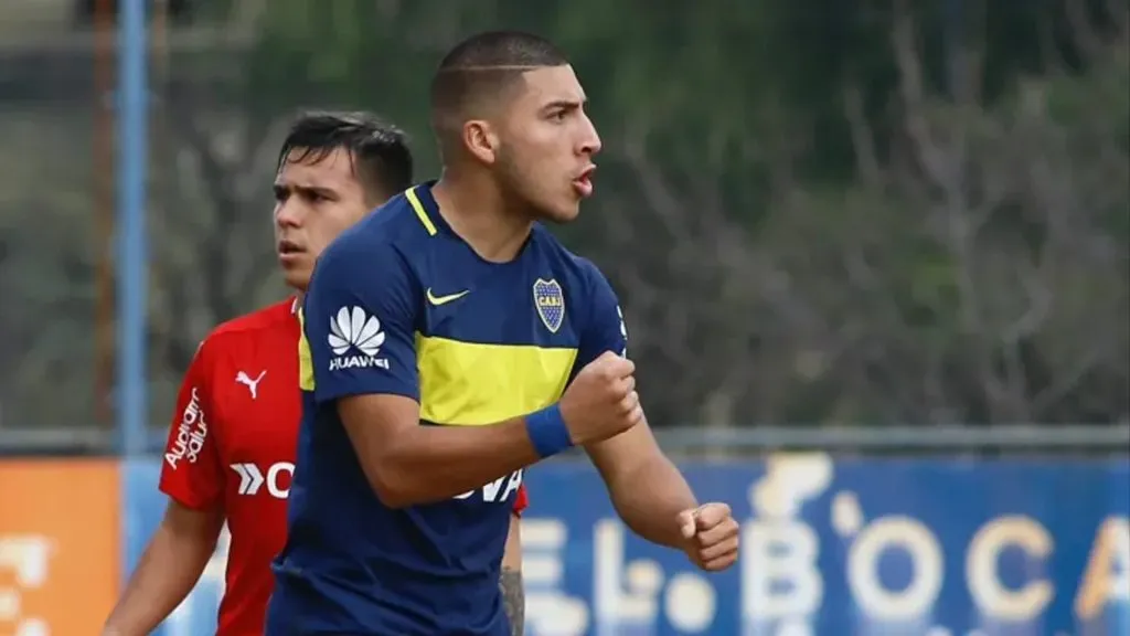 El Chelo Torres durante su paso por las inferiores de Boca. (Foto: Prensa Boca)