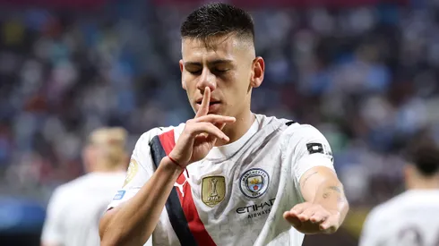 Un jugador de Manchester City se declaró fanático del Diablito Echeverri: "Tiene mucha sangre en las venas"