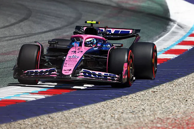 Colapinto largará en P14 el Gran Premio de Austria.