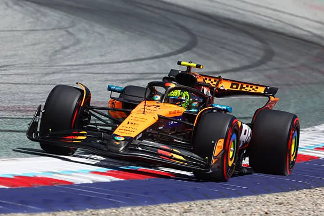 Lando Norris hizo la pole en Austria.