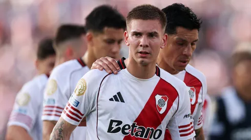 Franco Mastantuono en su paso por River.