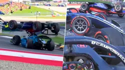 El impactante accidente en la Fórmula 2.