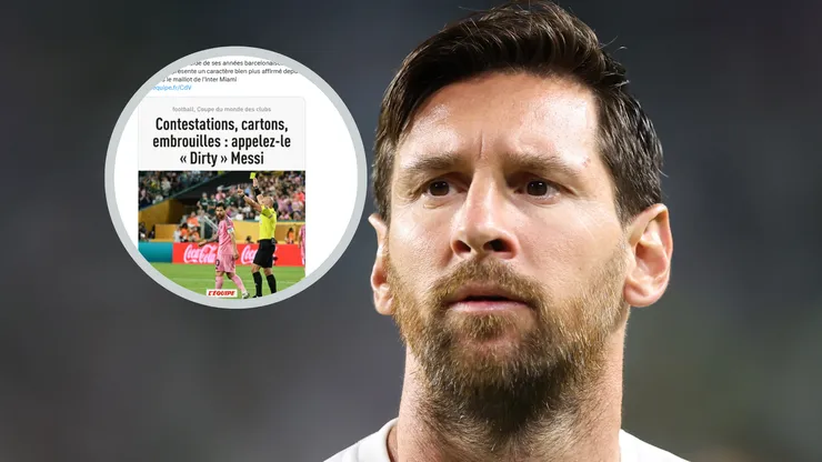 L'Equipe le apuntó a Lionel Messi en la previa de Inter Miami vs. PSG por los Octavos de Final del Mundial de Clubes 2025.