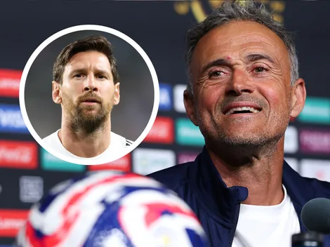 La buena noticia que Luis Enrique le dio a Lionel Messi en la previa del Inter Miami vs. PSG
