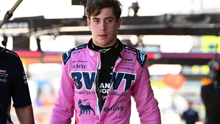 Franco Colapinto, piloto argentino de Alpine en la Fórmula 1.