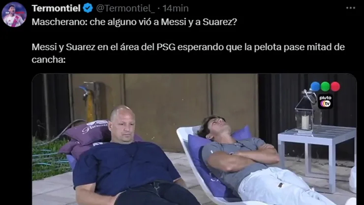 Las redes sociales se llenaron de memes tras la goleada de PSG a Inter Miami por el Mundial de Clubes