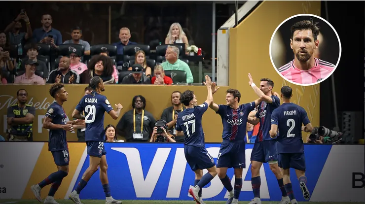 El tuit de PSG que se tomó como una burla a Messi en plena goleada a Inter Miami y que implicó una polémica aclaración