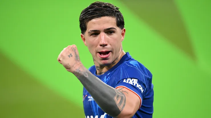 Enzo Fernández, mediocampista de Chelsea.